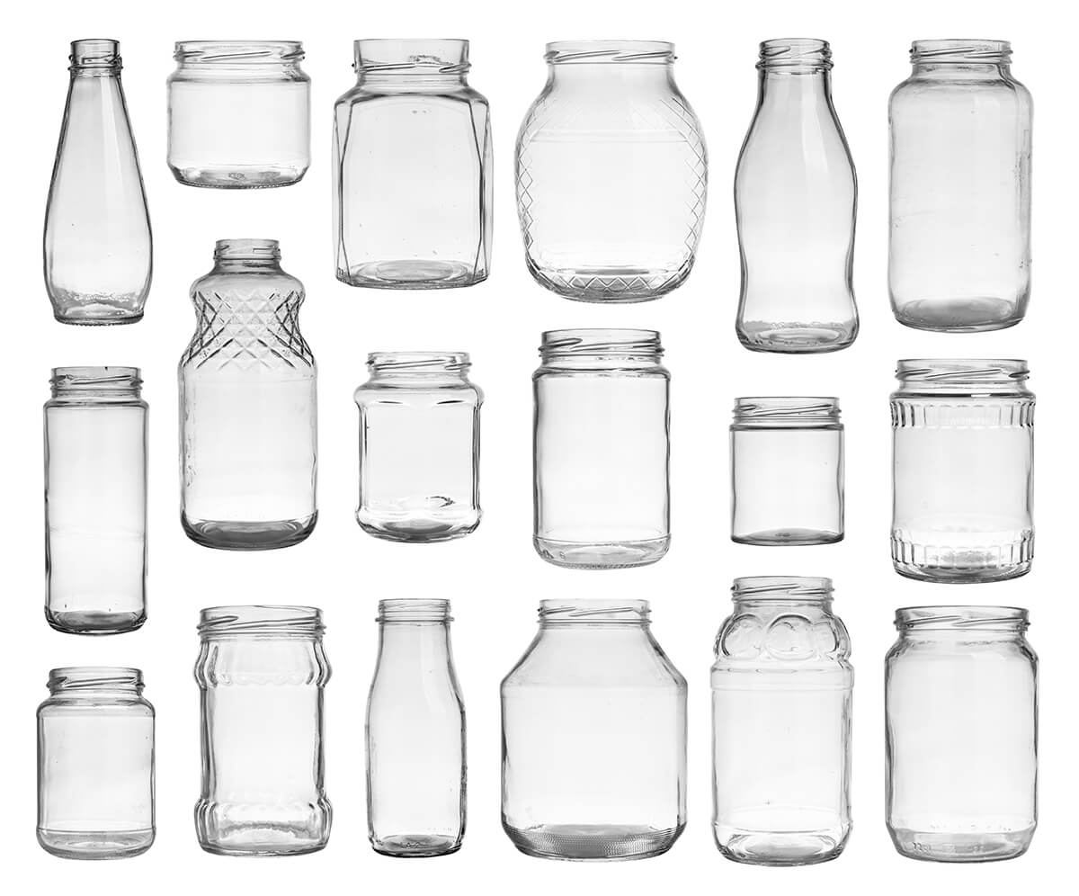 Recycle Glass Bottles and Jars