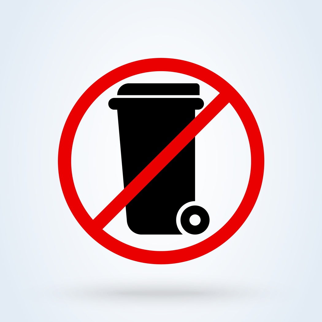 Batteries Not Allowed in County Waste Containers